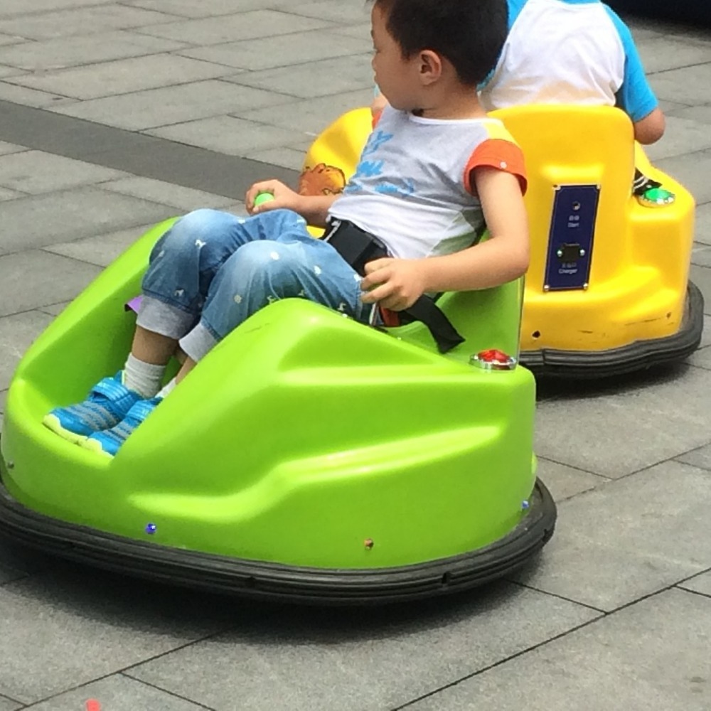 Hot amusement park kids mini electric bumper car with remote control for sale