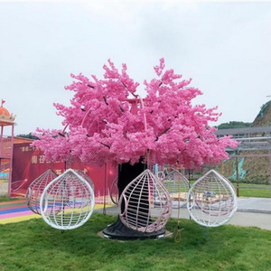 Popular romantic activities for couples kids 360 degree rotation rides cherry tree swing