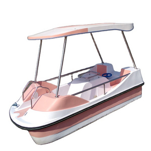 Popular Entertainment Popular Design Outdoor 4 Persons Water Pedal Bike Boat for Sale