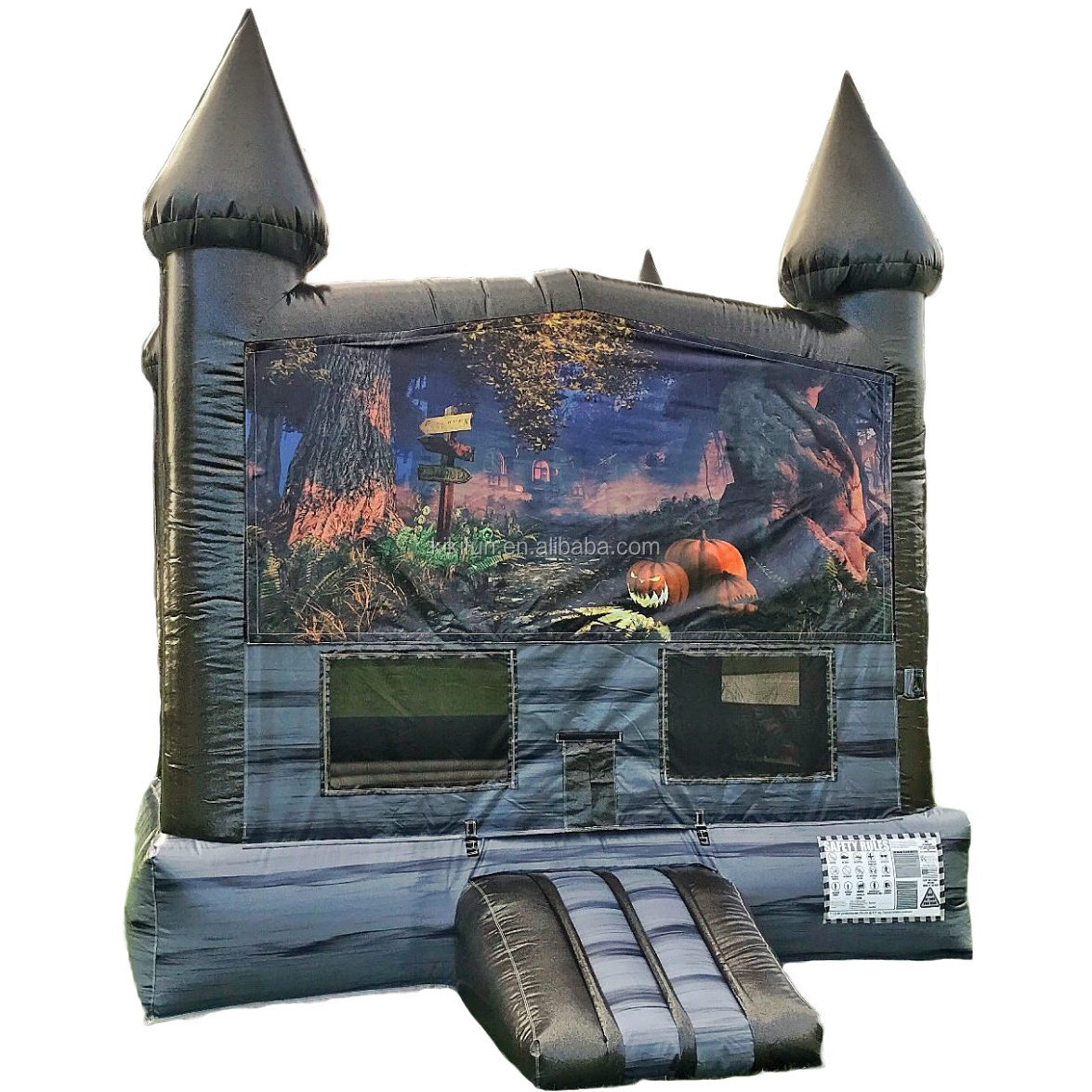 halloween inflatable haunted bounce house for sale / inflatable jumping bouncy castle for holiday / inflatable bouncer for kids