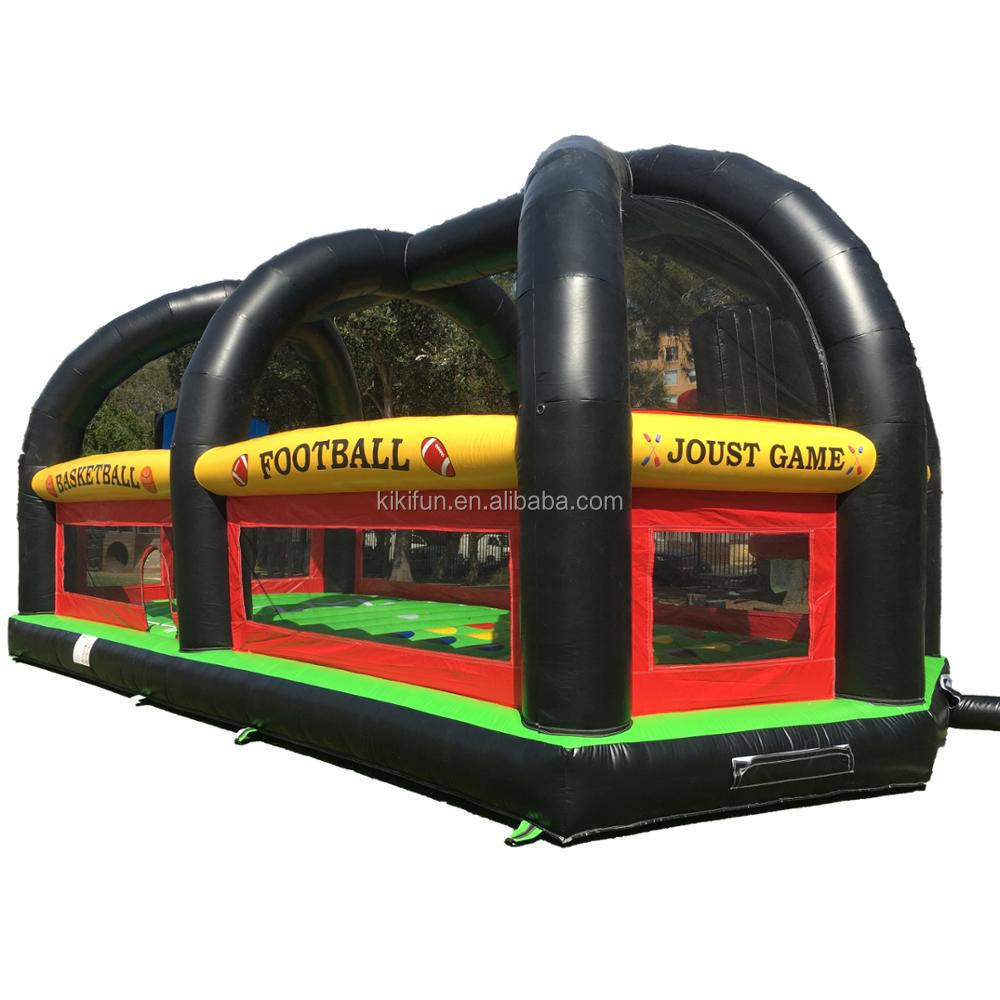 All in one sports arena / Inflatable multi sport game combo from baseball to twister / inflatable sports bouncy houses for kids