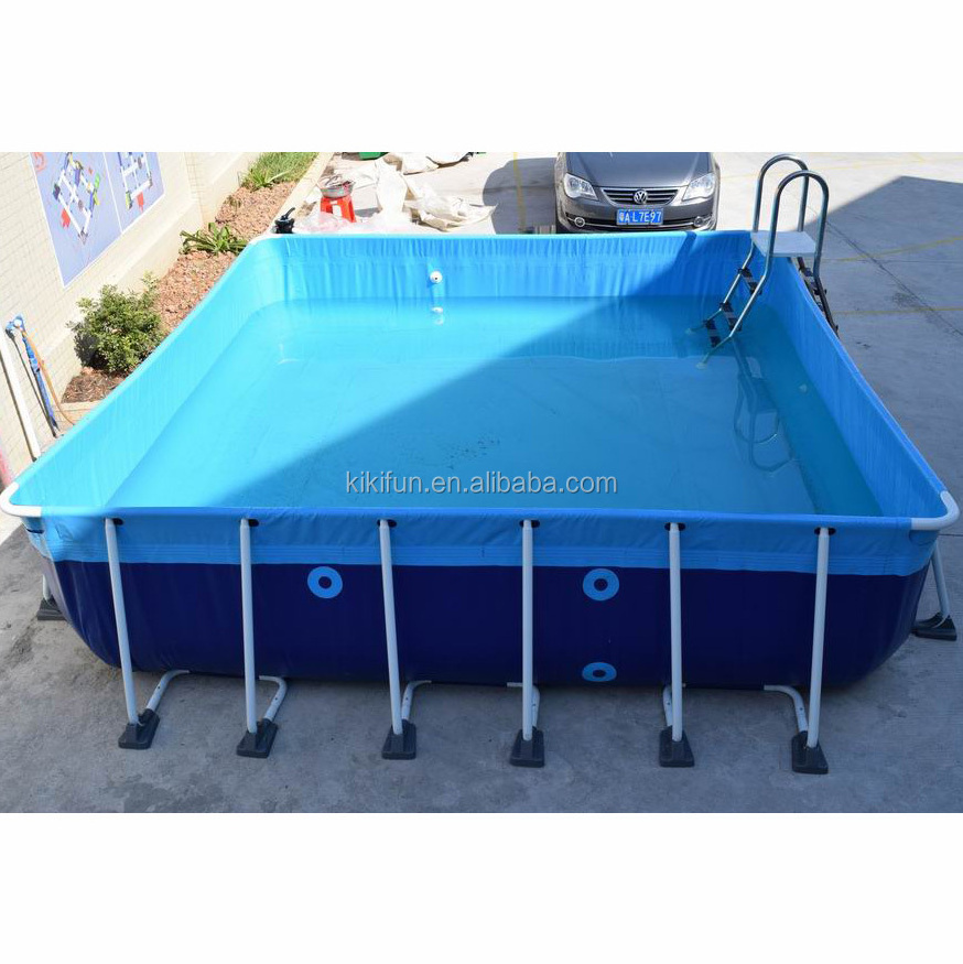 Hot sale steel frame swimming pool in pool & accessories, water metal and liner frame swimming pool for kids and adults for sale