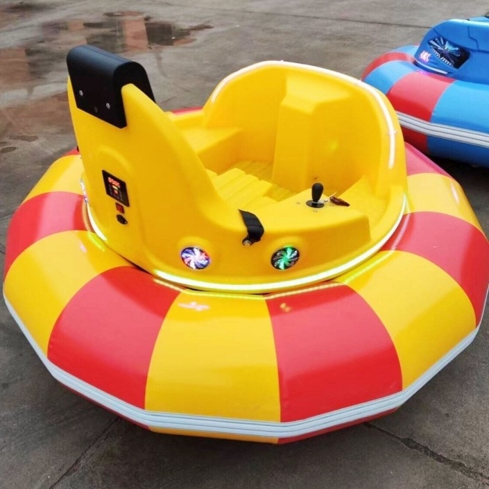 Factory direct sale UFO shape for children and adult inflatable electric bumper cars