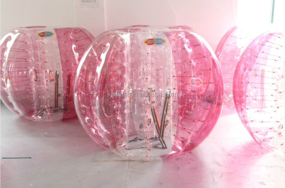 Customized TPU Inflatable Human Bubble Ball Body Zorb Bumper Ball