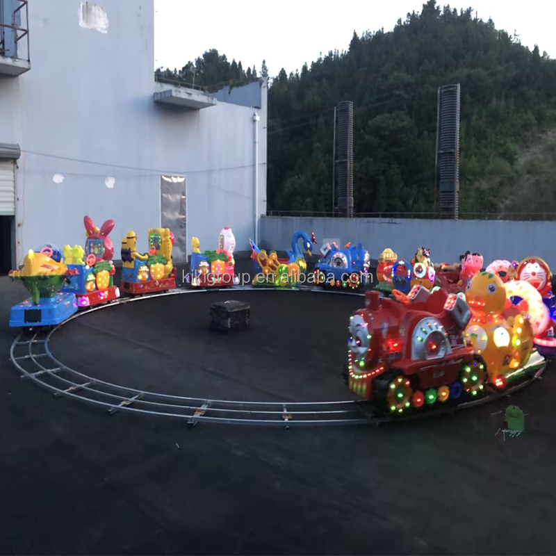 Popular entertainment amusement park mini electric track train