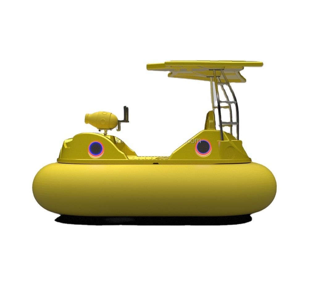 QIQU Water park motor equipment used bumper boats for swimming pool / cheap inflatable boat with electric for sale