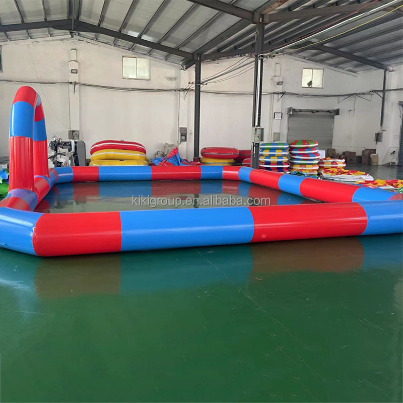 Popular outdoor indoor Bumper Car Inflatable Race Car track Arena Inflatable Fence For Sale