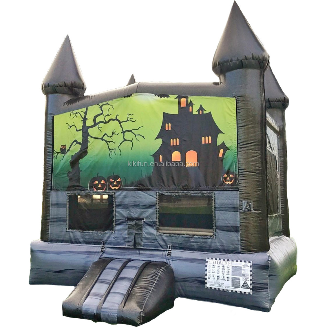 halloween inflatable haunted bounce house for sale / inflatable jumping bouncy castle for holiday / inflatable bouncer for kids