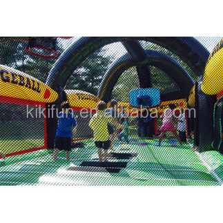 All in one sports arena / Inflatable multi sport game combo from baseball to twister / inflatable sports bouncy houses for kids