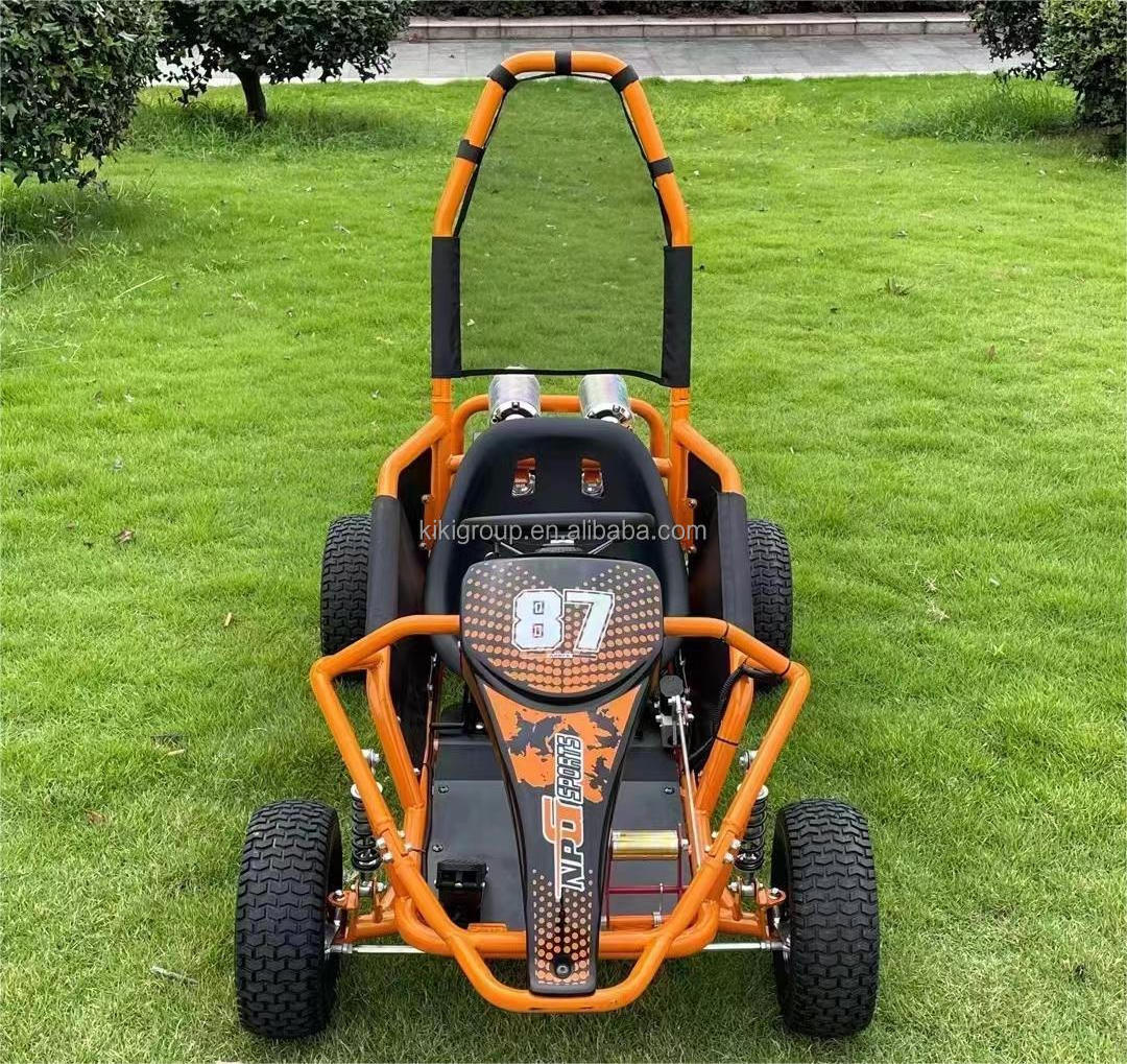 Good quality cheap battery operated CE certificate chain drive kids professional gas powered electric racing go kart