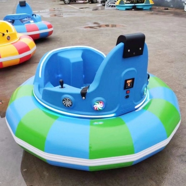 Factory direct sale UFO shape for children and adult inflatable electric bumper cars