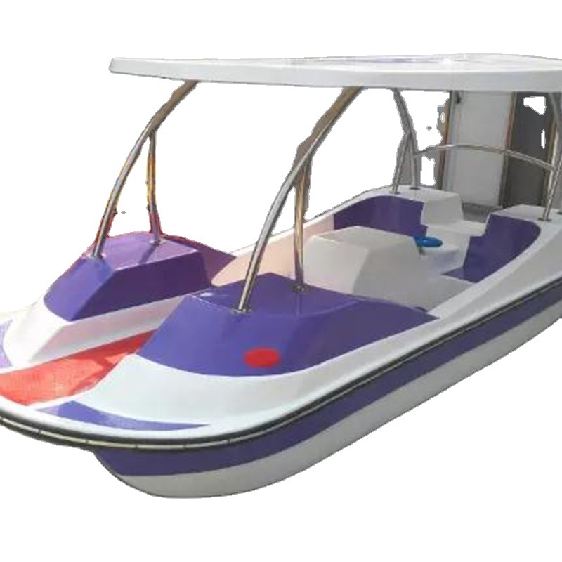 Most popular 4 person water play equipment paddle pedal boat for lake