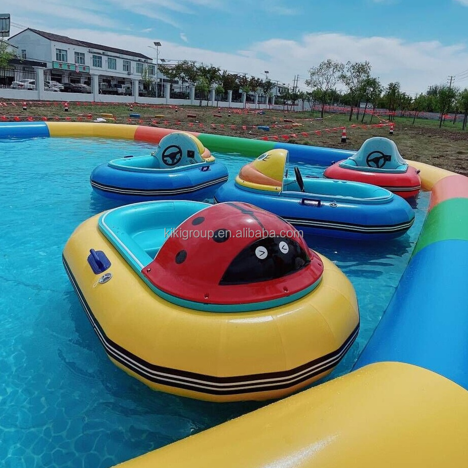 New design good quality for kids or adults new inflatable electric water bumper boats