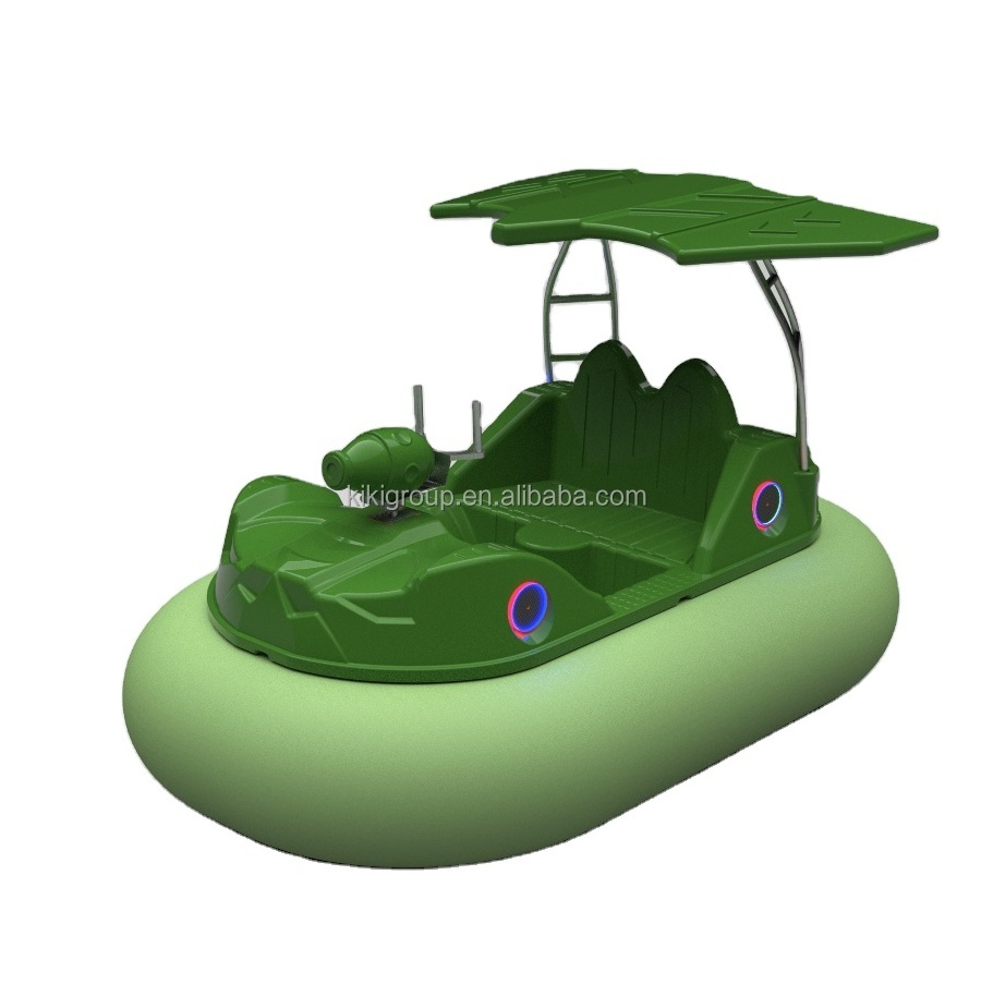 QIQU Water park motor equipment used bumper boats for swimming pool / cheap inflatable boat with electric for sale