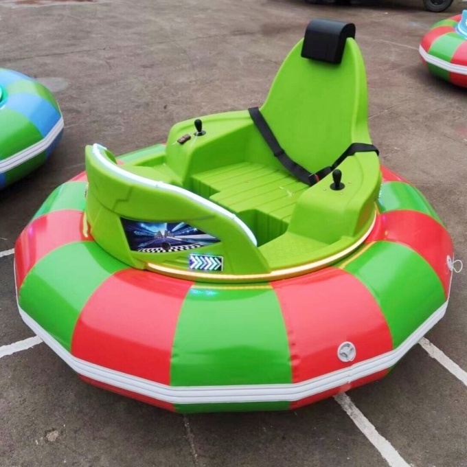 Factory direct sale UFO shape for children and adult inflatable electric bumper cars