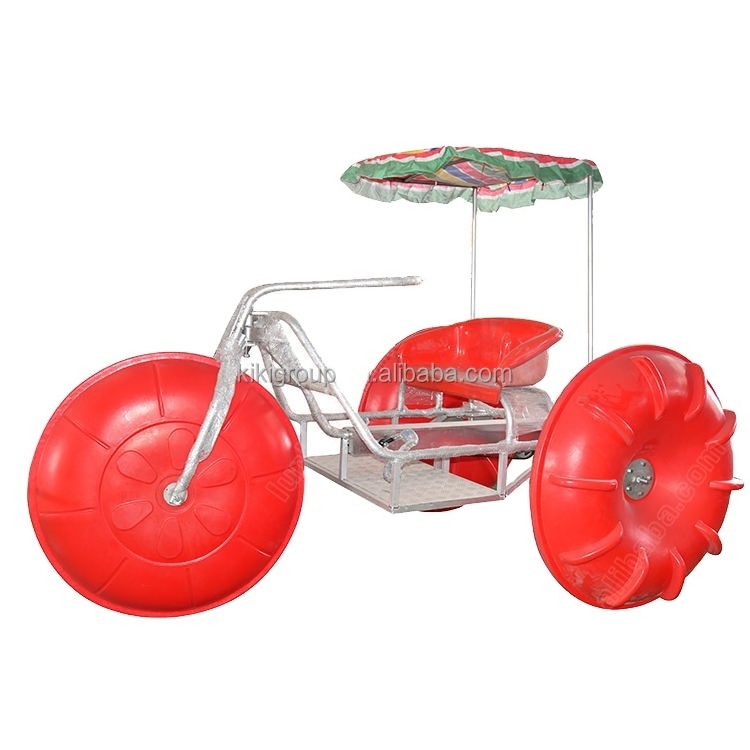 Commercial use durable aqua cycle water trike pedal bike for sale