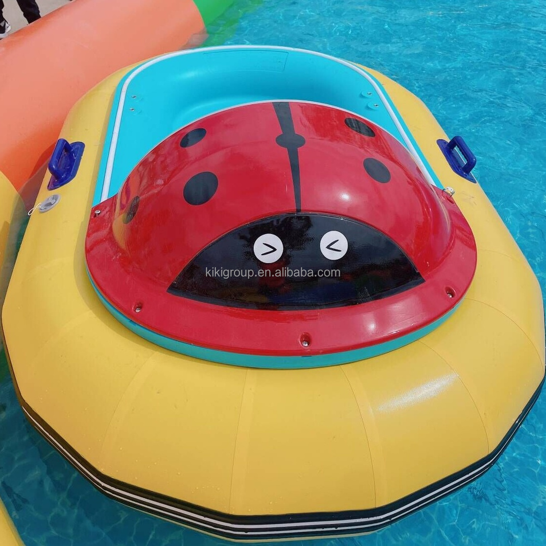 New design good quality for kids or adults new inflatable electric water bumper boats