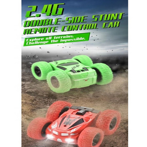 HOT SALE 2.4G Four wheel jumping stunt crazy car, new remote control stunt car, hot selling rc four wheel stunt car