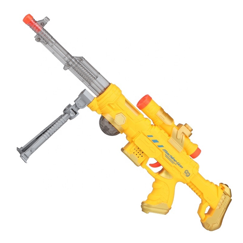 43CM NEW M416 Electric Toy Gun;Children Sound Light Vibration Gun Toy;Battery Operated Gun Toy with Light & Sound;Kids Shooting