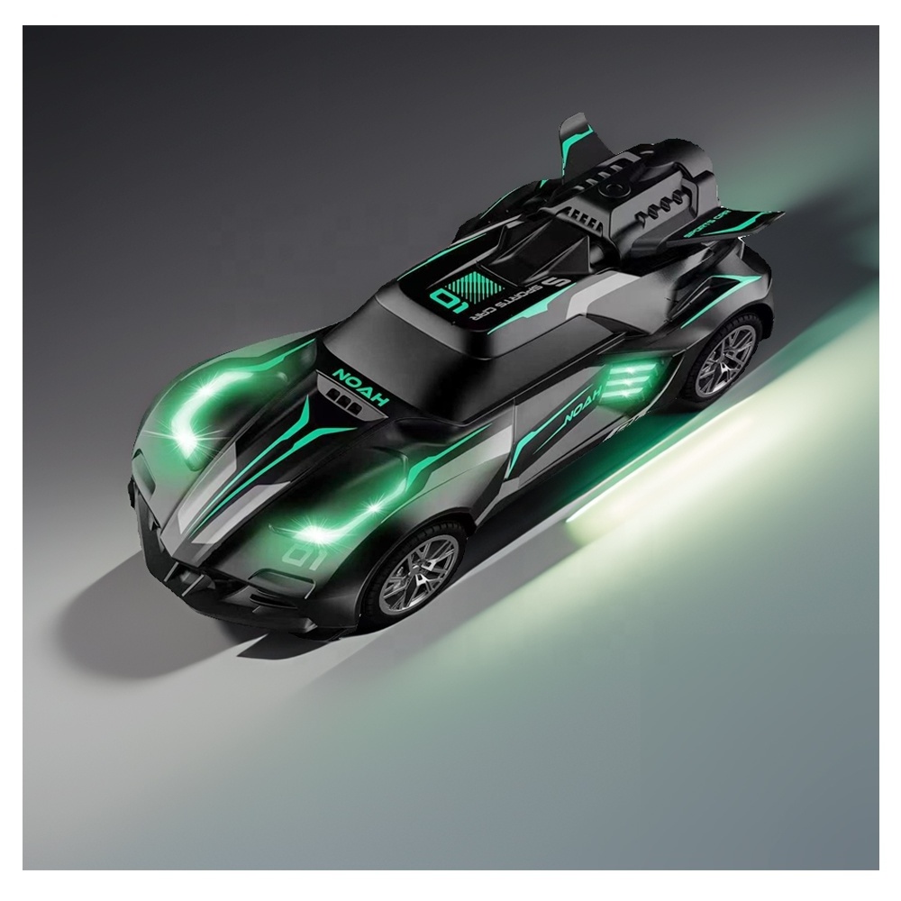 2024 New 1:20 High Speed Rc Drift Car Toy With Flashing Lights & Mist Spray,Fast Remote Control Car for Kids,Speedy Racing Cars