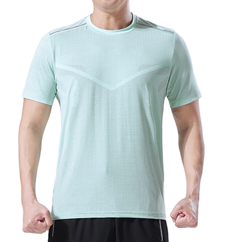 men's custom t shirts athletic top activewear shirt 88 polyester 12 spandex men running clothes gym lightweight sports shirt