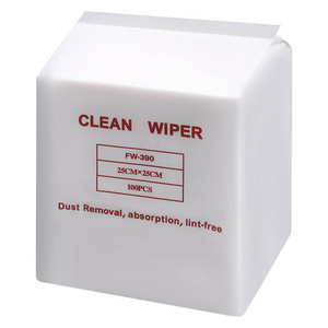 KILINE Professional Lint-Free Disposable Wipes Non-Woven Spunlaced Fabric Viscose 50% + PET 50% Clean Room Wipers