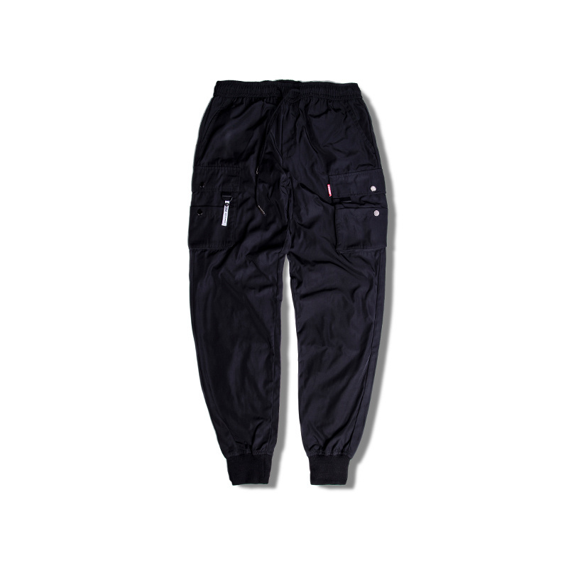 Killwinner street polyester simple solid sweatpants trend basic casual custom waterproof men jogger pants