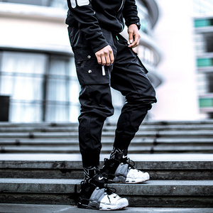 Killwinner street polyester simple solid sweatpants trend basic casual custom waterproof men jogger pants