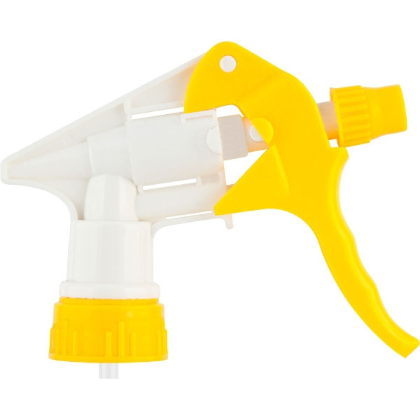 Heavy duty white/yellow  trigger pump plastic trigger sprayer household garden trigger sprayer