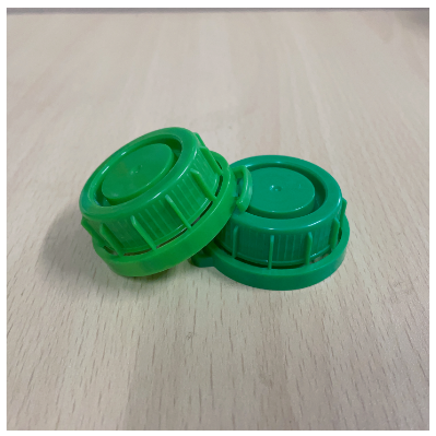 plastic cap tubes 2020 New Design Non Spill Round Geen Plastic Covers Bottle Screw Cap Lids, Bottle Caps, Closure