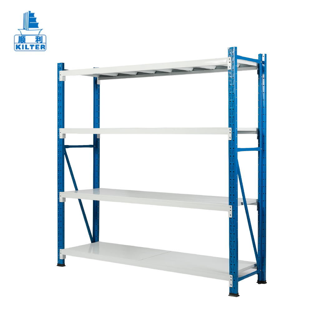 Storage 4 tier commercial adjustable metal steel wire rack heavy duty rolling warehouse industrial  stand shelving