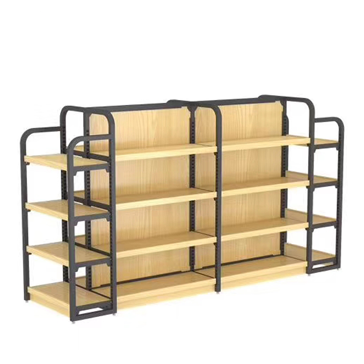 WANSHUN adjustable wood book display shelf