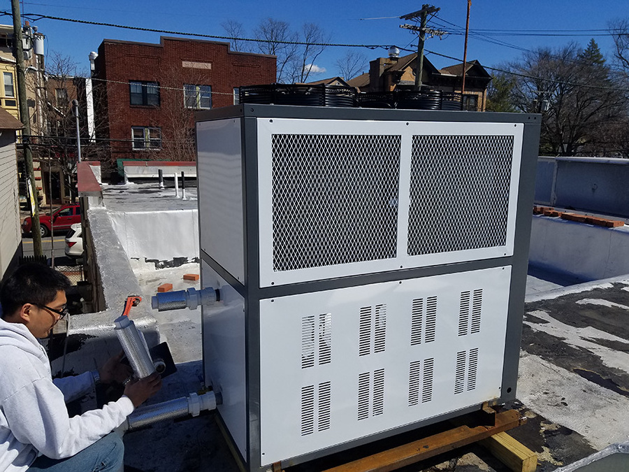 500L Glycol Tank stainless steel cool refrigerated tank with excellent workmanship