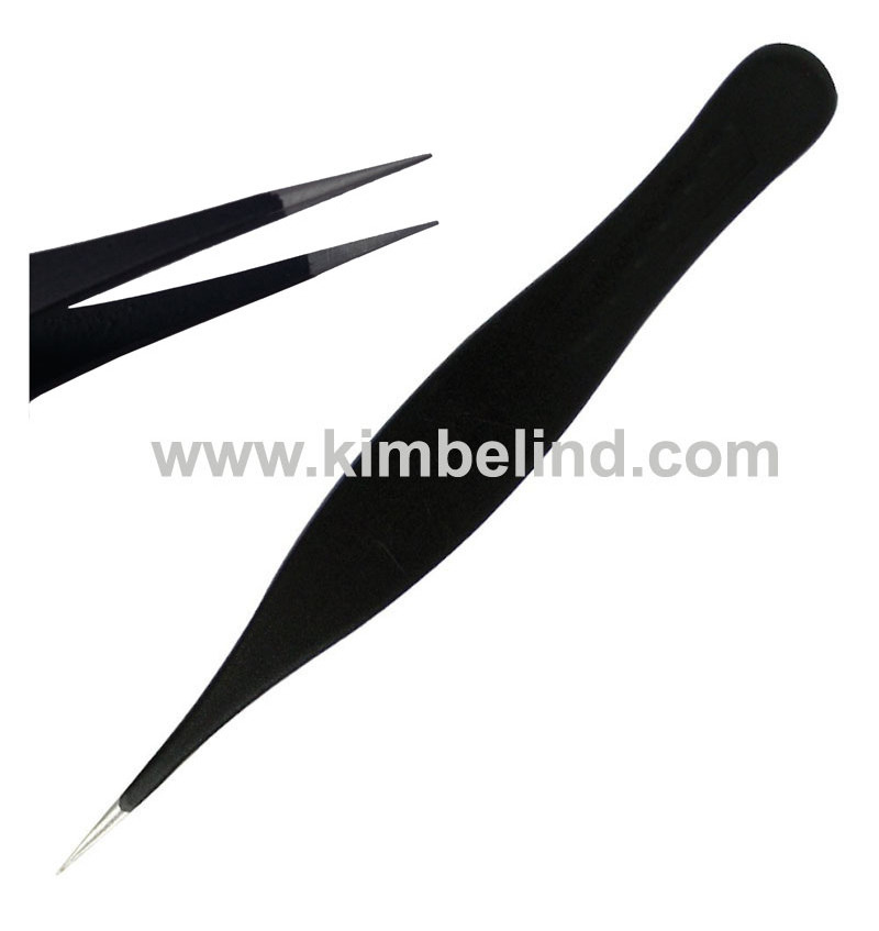 Ingrown Hair Pointed Tweezers/ Sharp Pointed Eyebrow Tweezers With Custom Logo And Packaging