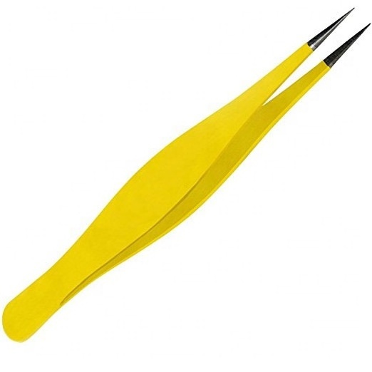 Ingrown Hair Pointed Tweezers/ Sharp Pointed Eyebrow Tweezers With Custom Logo And Packaging