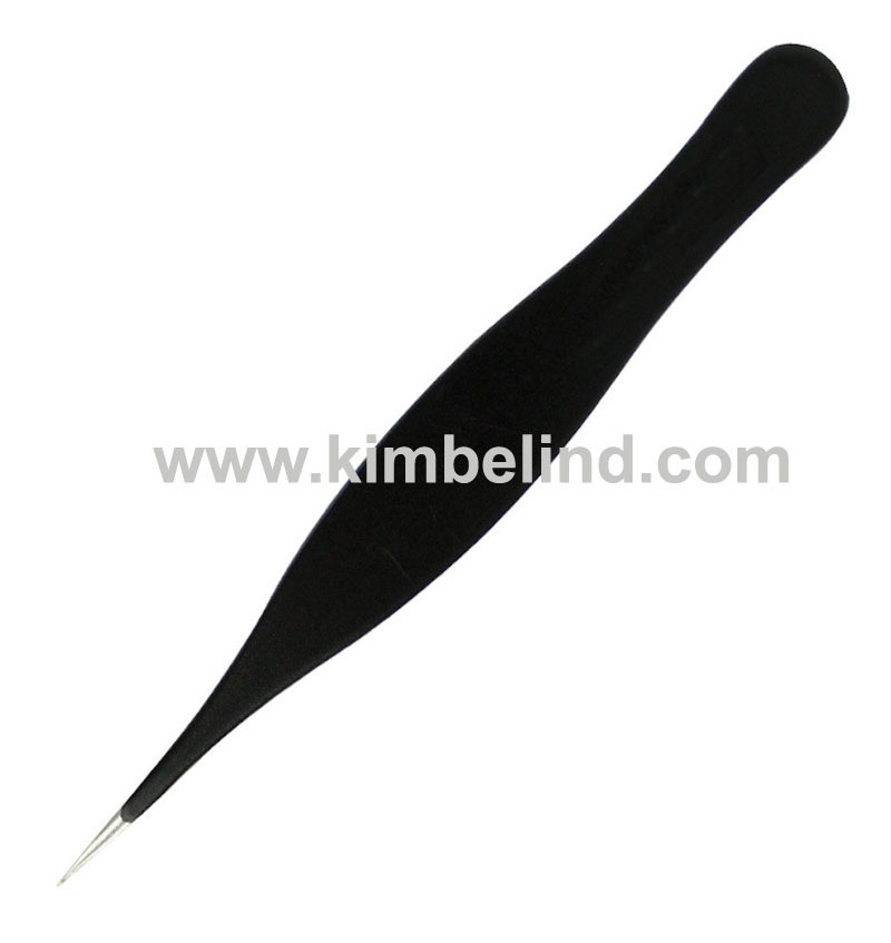 Ingrown Hair Pointed Tweezers/ Sharp Pointed Eyebrow Tweezers With Custom Logo And Packaging