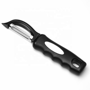 Hot selling home and kitchen fruit peeler stainless steel swivel blade potato peeler with soft grip