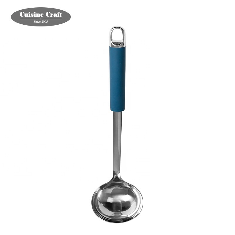 Unique kitchen accessories stainless steel soup ladle kitchen ladle