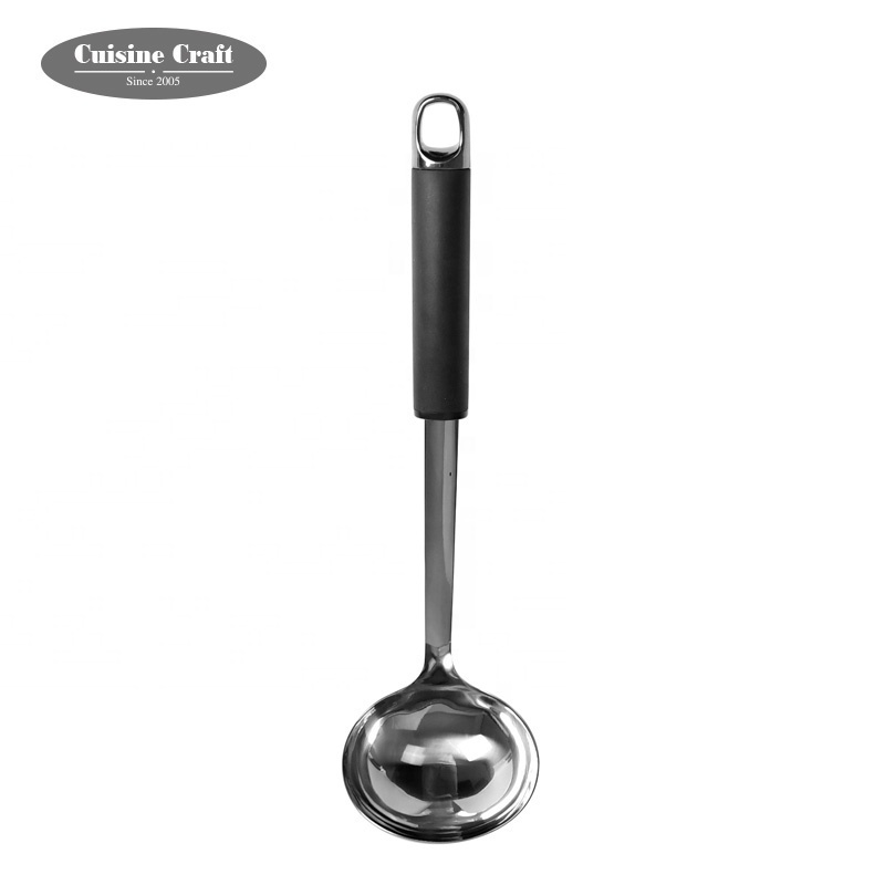 Unique kitchen accessories stainless steel soup ladle kitchen ladle