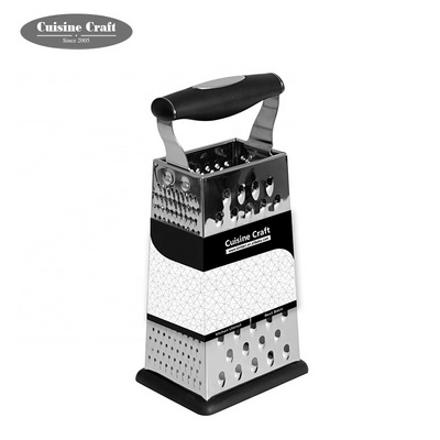 Amazon hot selling kitchen accessories 4 sides Stainless Steel Multi-purpose vegetable Cheese Box Grater