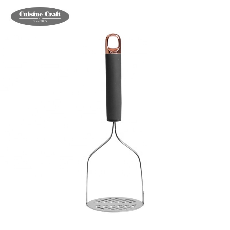 Kitchen vegetable tools stainless steel potato masher