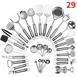 Explosive New Products kitchen accessories set cooking tools utensils sets stainless steel kitchen utensils set