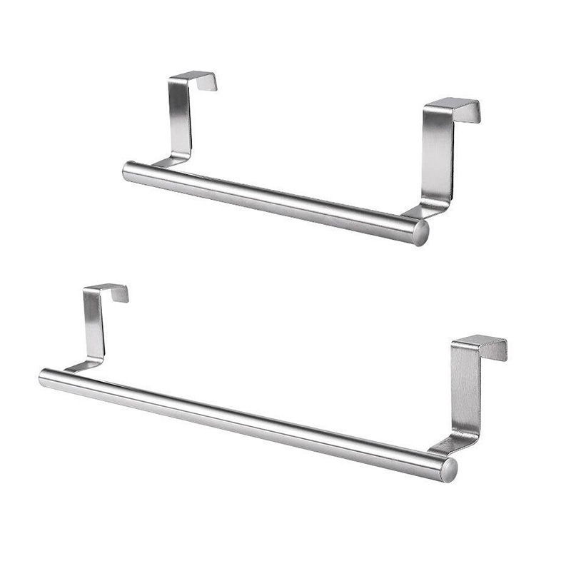 430 stainless steel towel rack punch-freeRod single towel rail of bathroom bath towel rack hanging rack