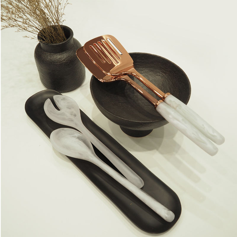 white and gold kitchen set Home Cooking Tool Accessories Gold stainless steel Utensil Set Tools Gold Kitchen Utensils