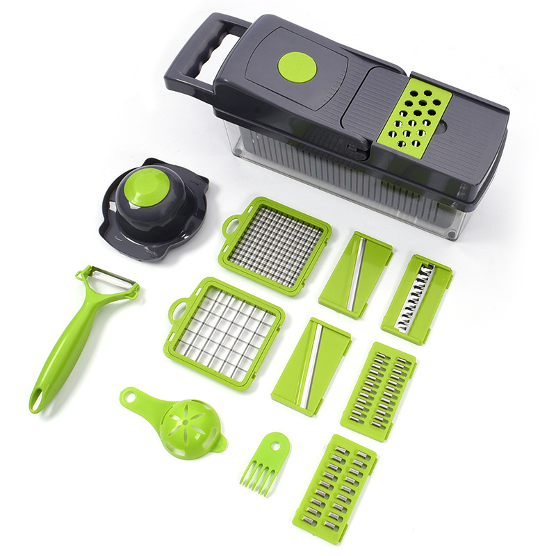 Manual Kitchen Vegetable Chopper Onion Chopper Fruit & Vegetable Tools Fruit Potato Peeler Food Dicer Shredder Handheld