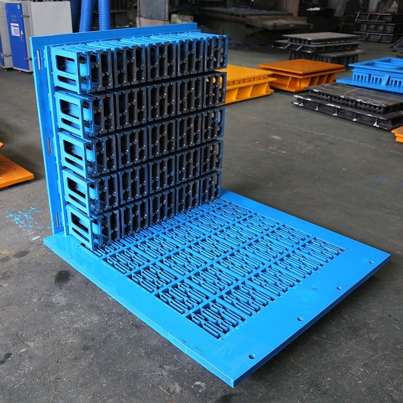 Hot sale steel block brick mold for concrete interlock block making machine