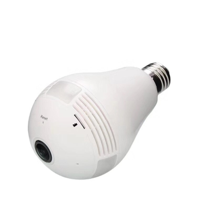 Wireless Bulb Light CAMERA WiFi Fisheye 1080PHome Security WiFi Panoramic bulb wifi Camera