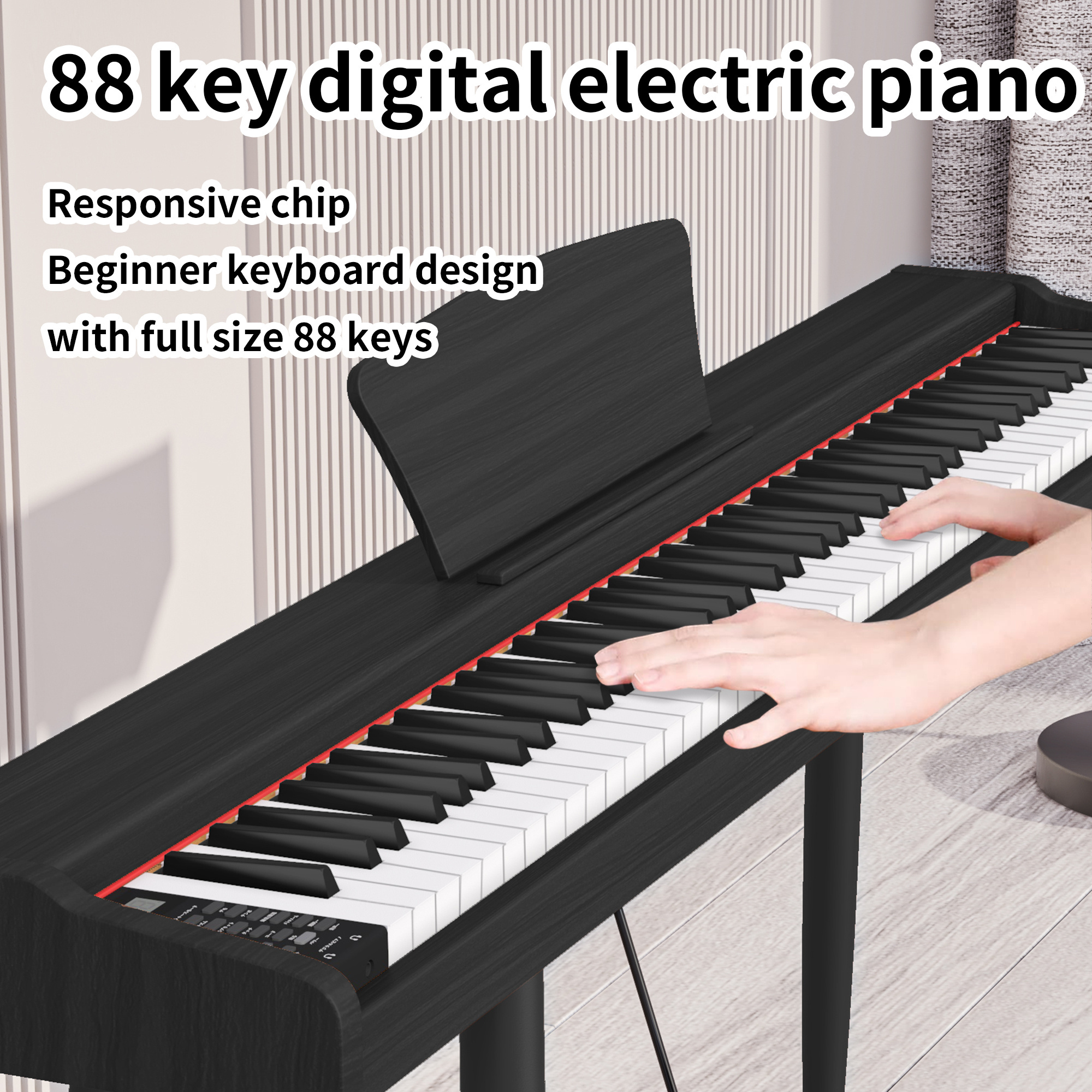 KIMFBAY music keyboard digital piano 88 keys piano keyboard professionnel piano portable