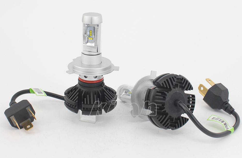 auto headlight bulb lighting 3000K 6500K 8000K led multicolor h4