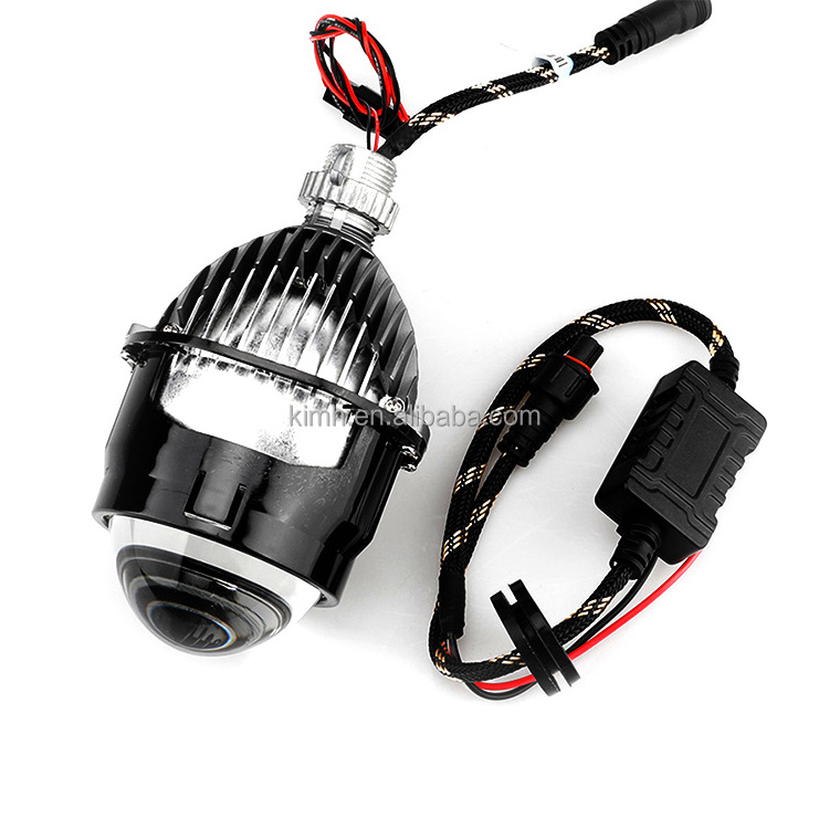 RHD LHD Mini size 2.5inch 35W biled projector lens light car retrofit kits H1 car headlight led projector light